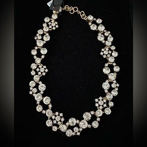 NWT J Crew Icy Crystal Necklace